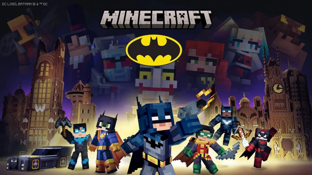 Minecraft x Gotham Knights | All Minecraft Batman Villains & Locations