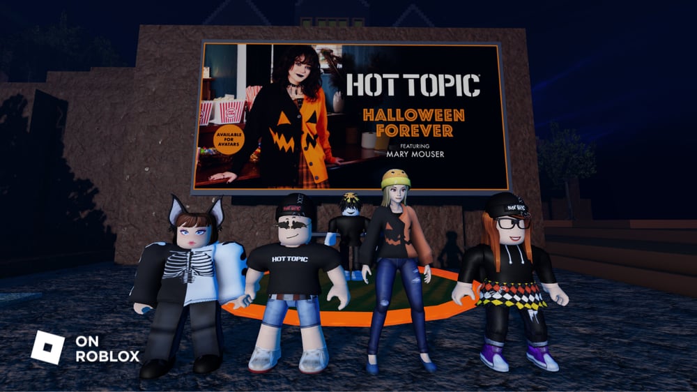 Hot Topic Enters The Metaverse On Roblox | New Hot Topic Roblox Costumes