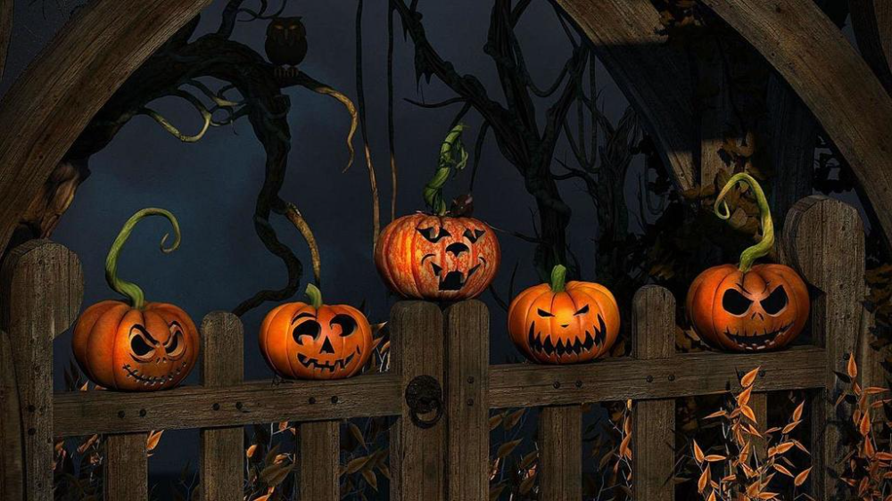 Google Meet Halloween Backgrounds