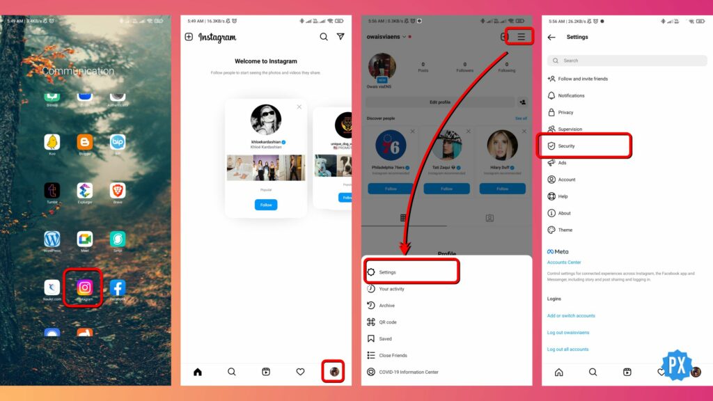 How to Enable Instagram 2 Factor Authentication?