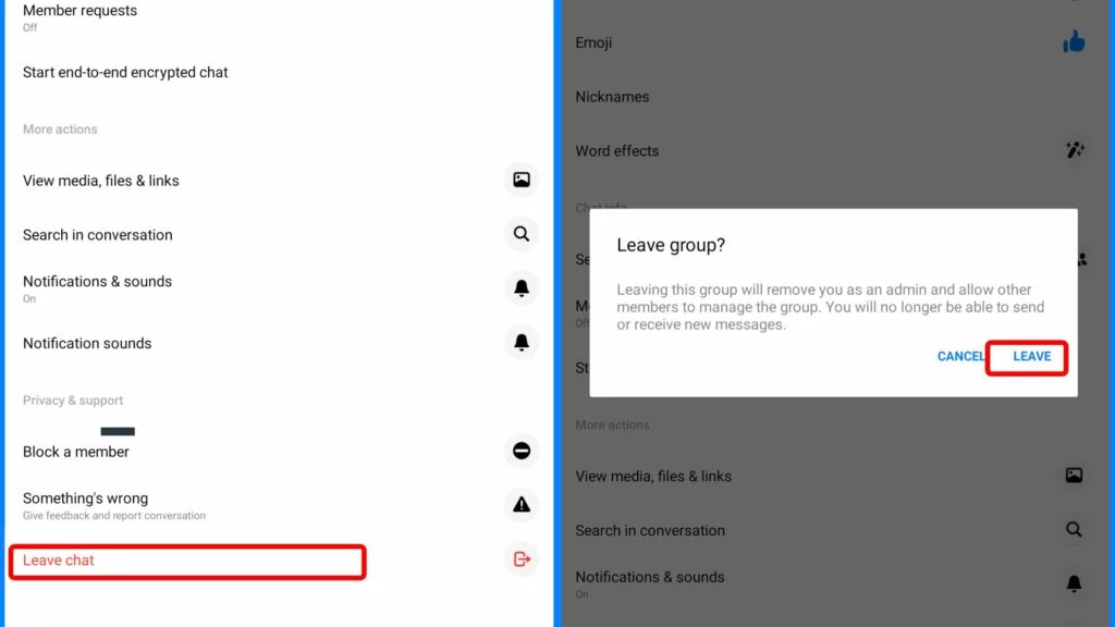 How to Leave a Group in Facebook Messenger Explained in 2 Easy Methods