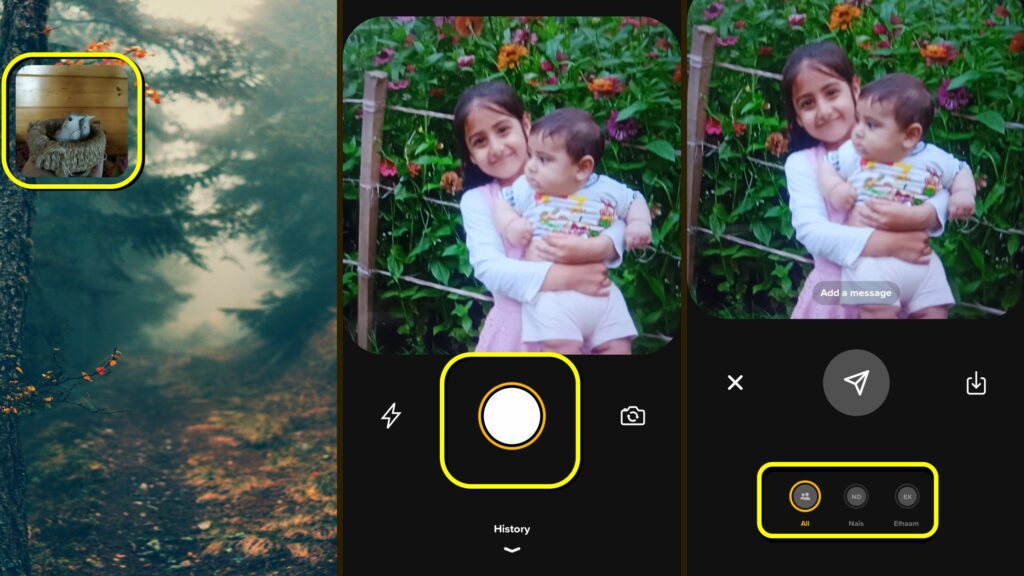 How to Send Pictures to Only One Person on Locket Widget App?