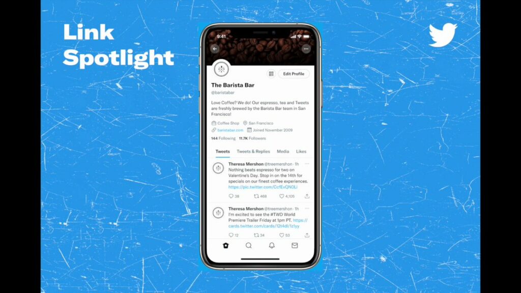 How to Add a Link Spotlight to Your Profile on Twitter
