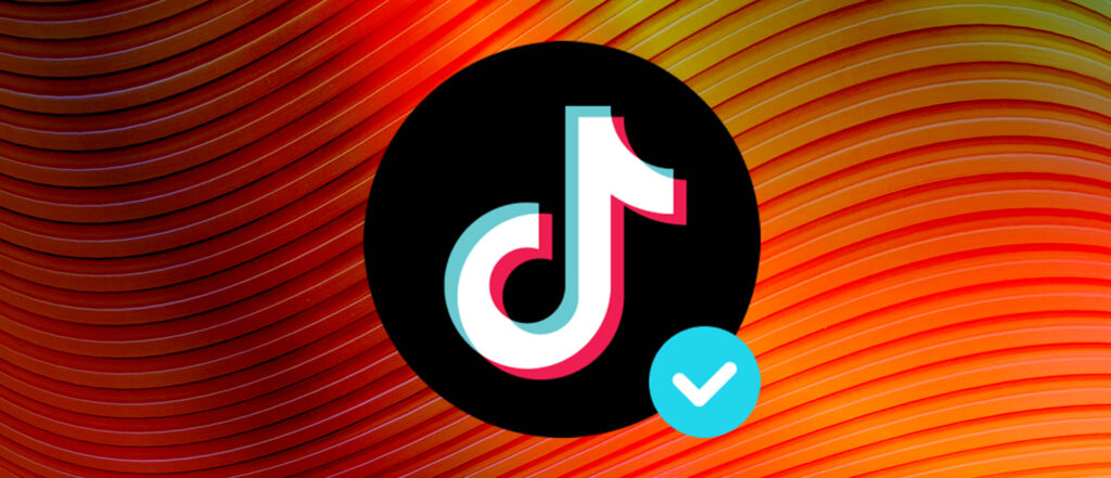 what does the blue check mean on tiktok
