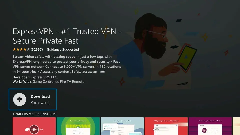 Download Express VPN for FireStick: Live Net TV on FireStick