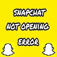 Snapchat Won't Open