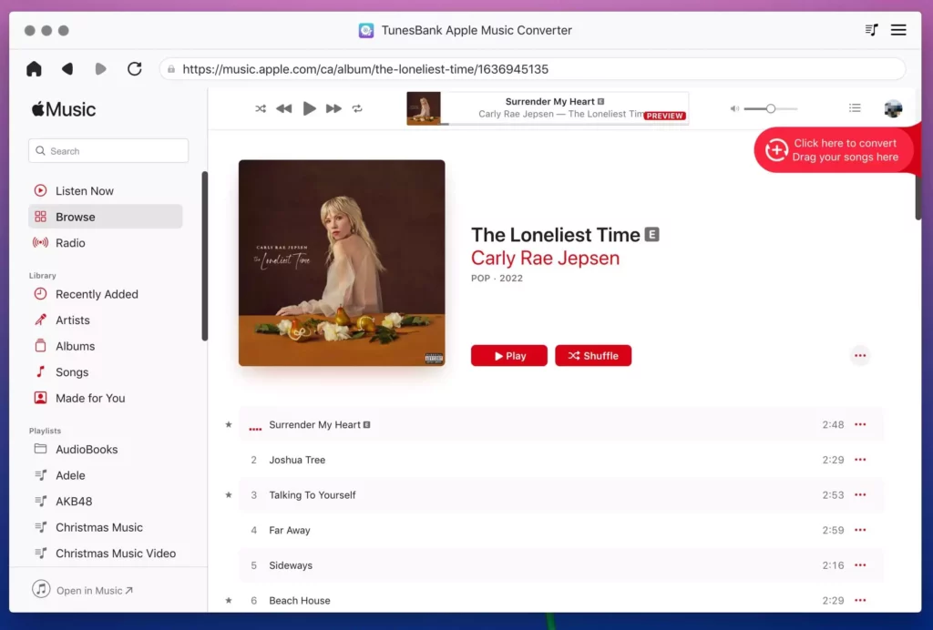 TunesBank Apple Music Converter Review - Best Tool to Convert Apple Music to MP3 for Listening Offline