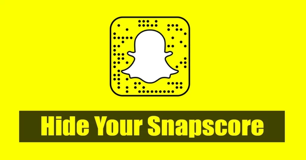 How to Hide Snap Score