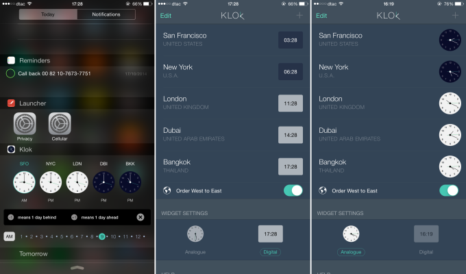 Klok; Best Tools and Utility Apps for iOS 