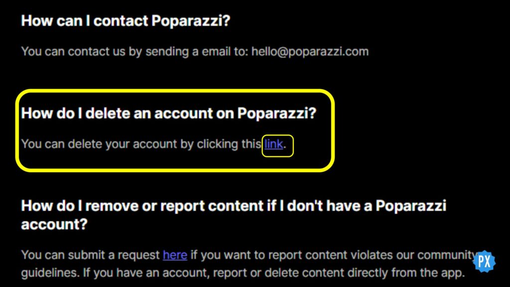 How to Delete Poparazzi Account: Top 2 Methods