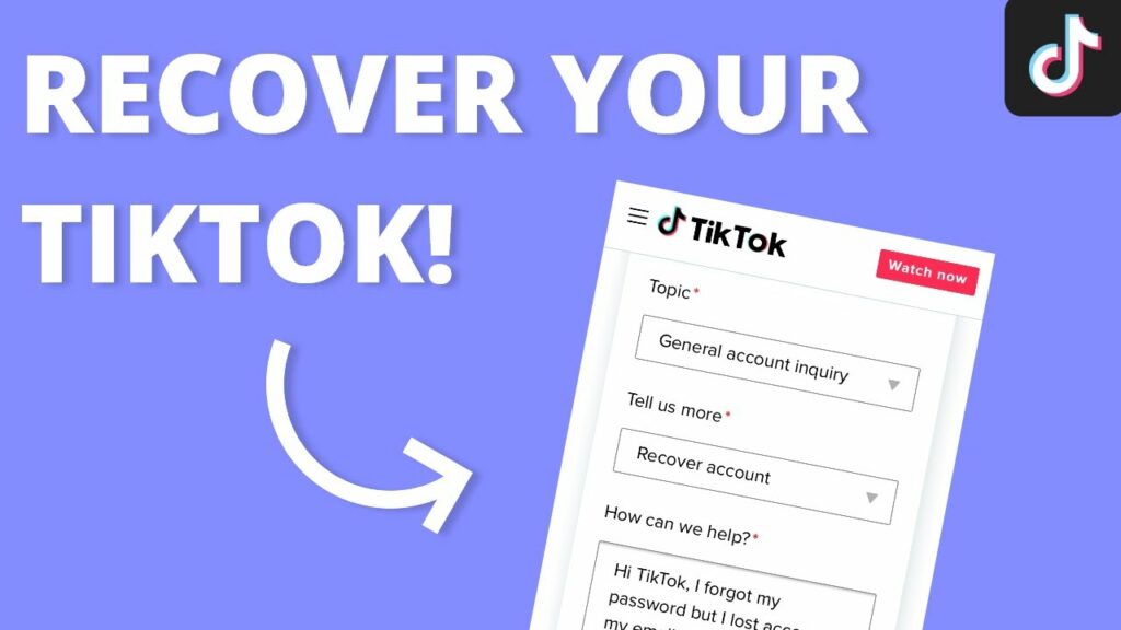 How to Recover Your TikTok Password Without Your Email?