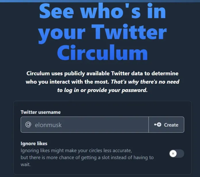 Best twitter circle generator - Circulum