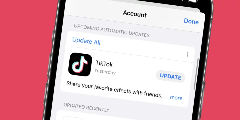 Check For Updates - inTikTok