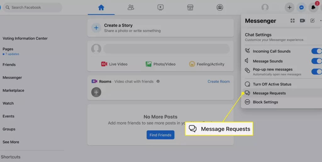 How To See Messages From Non-Friends On Facebook Messenger?
