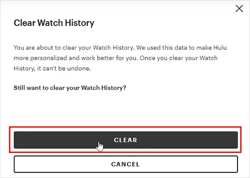 How to Clear Watch History on Hulu?