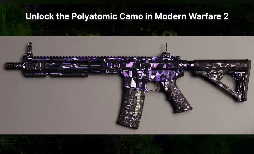Unlock the Polyatomic Camo in Modern Warfare 2
