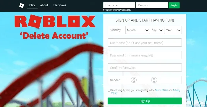 How To Delete A Roblox Account Permanently 2022 | 3 Methods