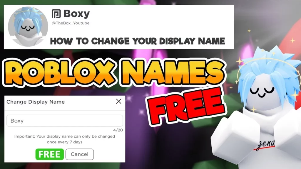 How To Get A Nickname In Roblox