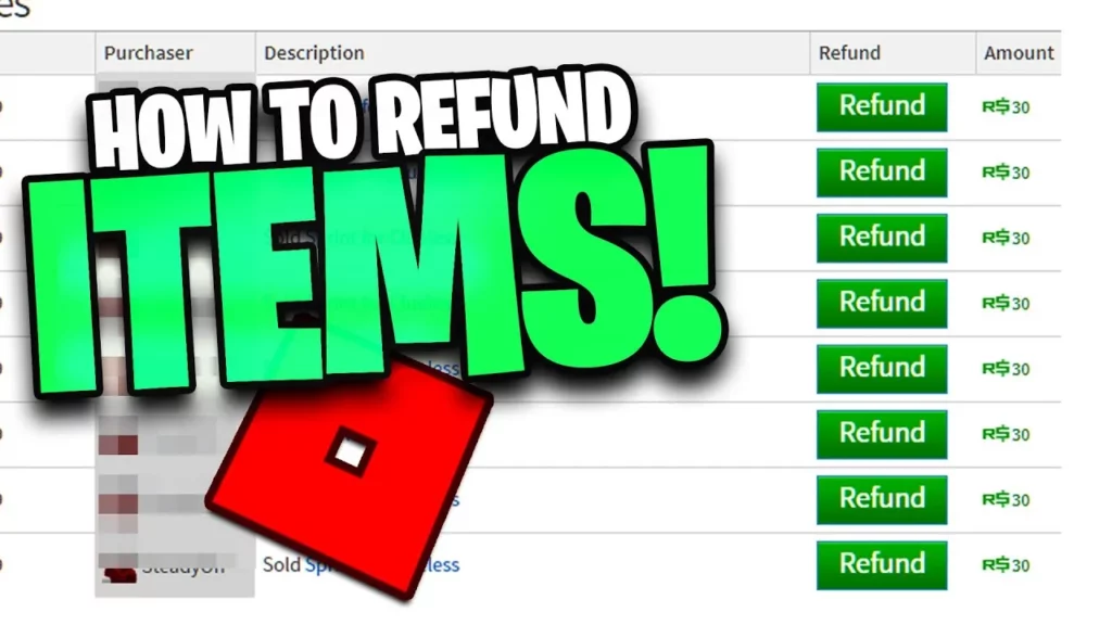 How To Refund Items On Roblox | 3 Steps