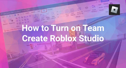 How To Turn On Team Create Roblox Studio | 7 Steps
