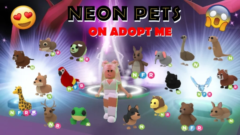 Neon Pets In Adopt Me