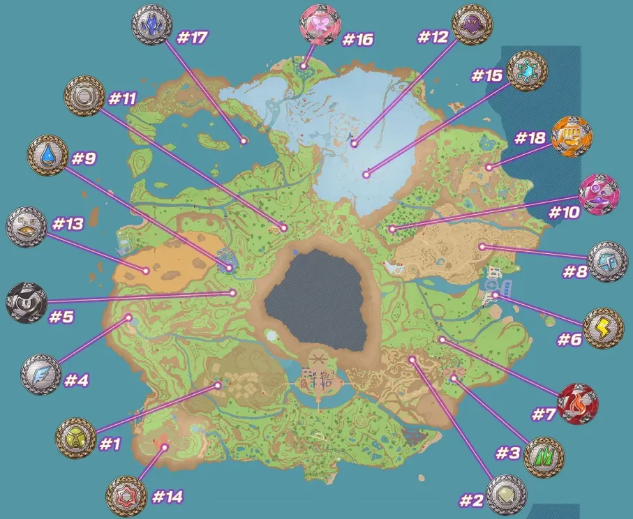 Pokemon Scarlet And Violet Map