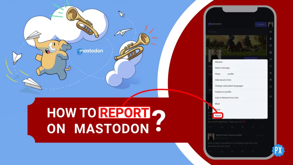 How to Report on Mastodon