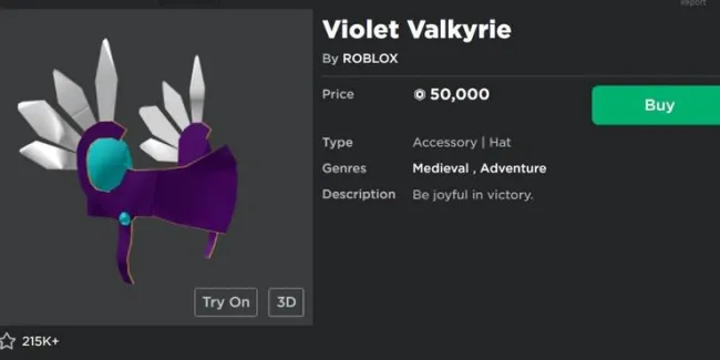 Most Expensive Items In Roblox 