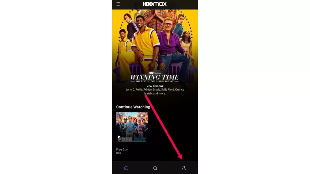 Go to the profile icon ; How to Remove Continue Watching From HBO Max | Use 3 Simple Ways to Remove Continue Watching
