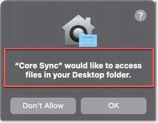 What is Core Sync Mac