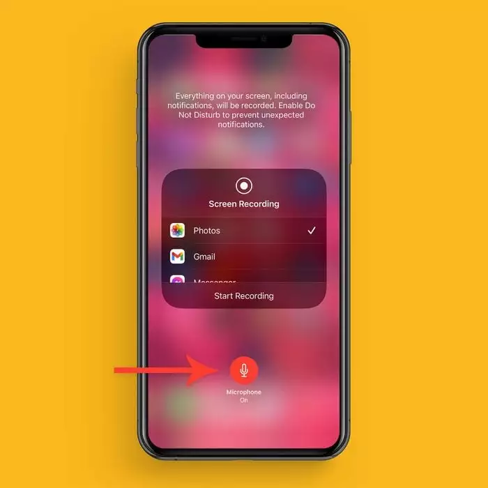 How to Screen Record on iPhone With Audio Recording on?