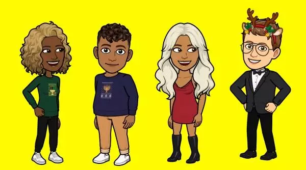 When do The Christmas Bitmoji Outfits Come Out?