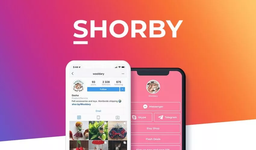 Shorby: Linktree Alternatives