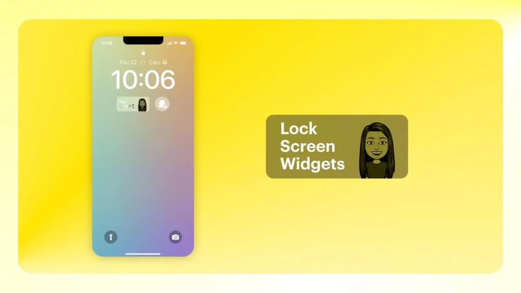 How to Add Snapchat Widget to Lock Screen on iPhone (2022)