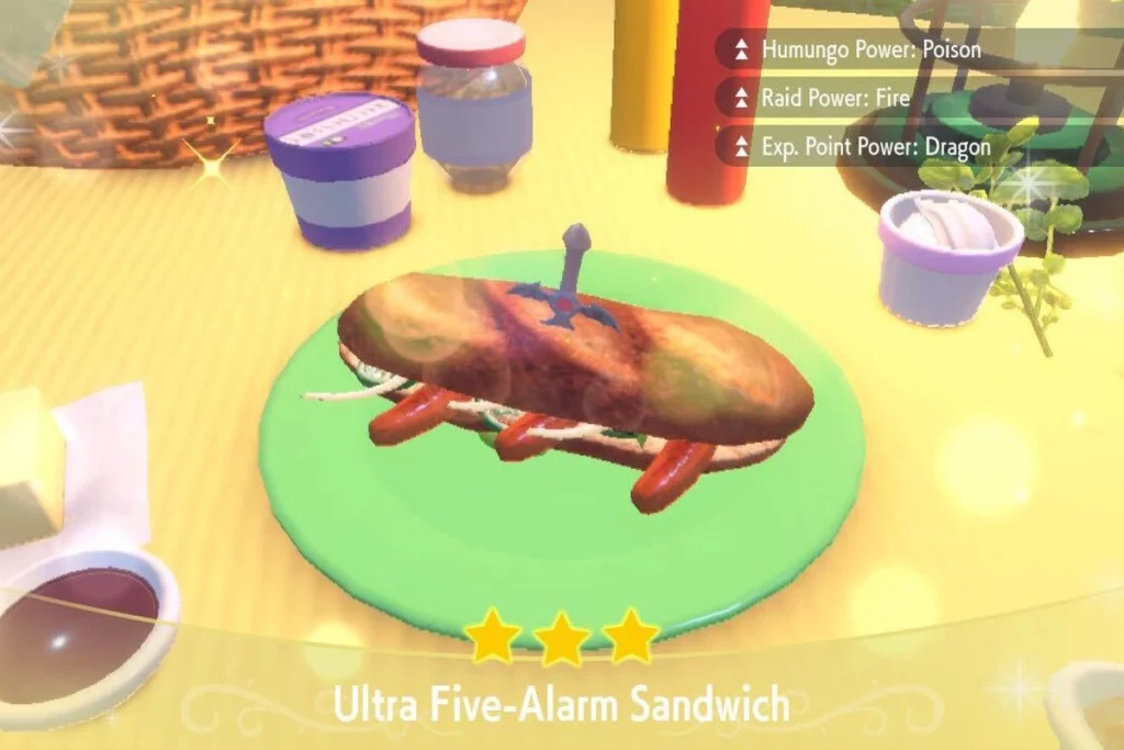 Pokemon Scarlet And Violet Sandwich Recipes | Pokemon Sandwich Recipes