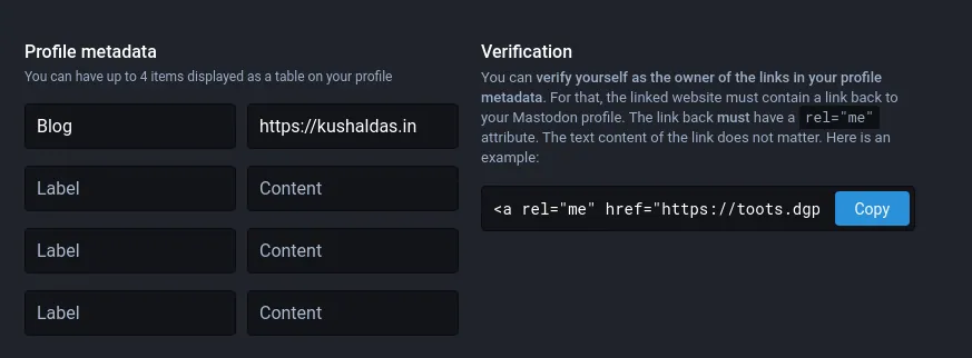 How To Setup Mastodon Profile