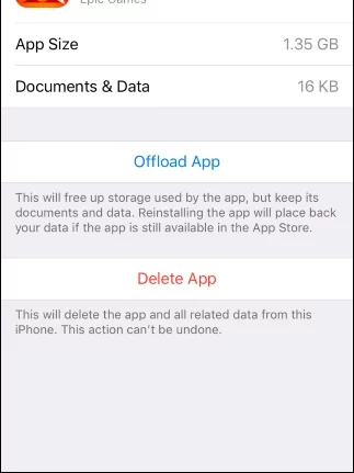 What Does Offload App Mean on Apple Devices