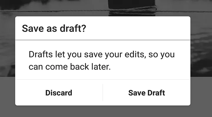  Click on the “Discard” option.