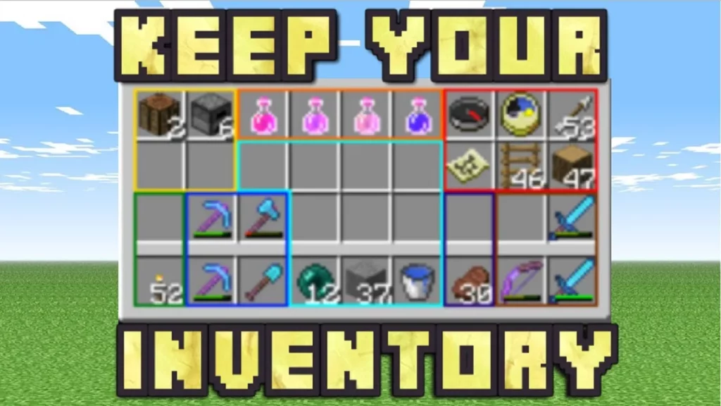How To Keep Inventory When You Die In Minecraft On Any Device | Activate Minecraft Cheat Code 