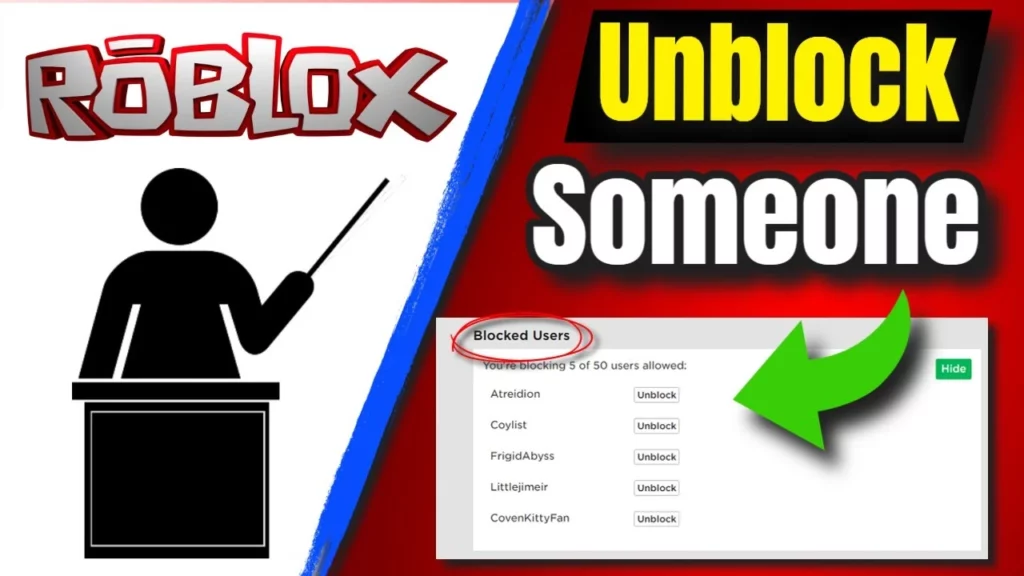 How to Unblock Someone on Roblox | Fix Pin is Locked Error