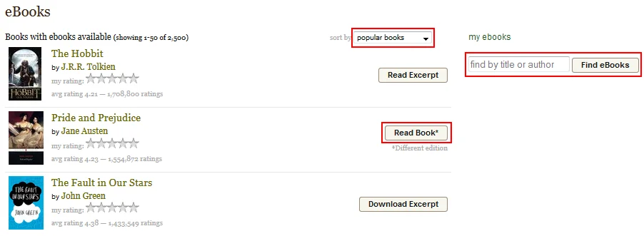 How to Read Books on Goodreads