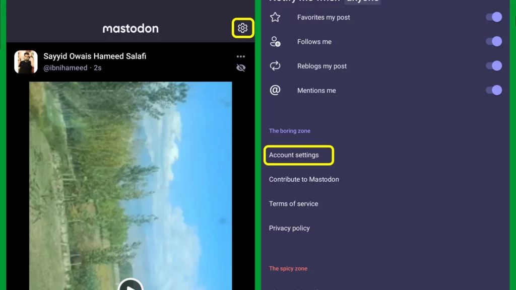 Steps 1 to 4: How to Filter Posts on Mastodon Server