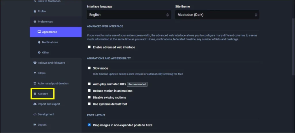 Step 4 : How to Enable Two Factor Authentication on Mastodon