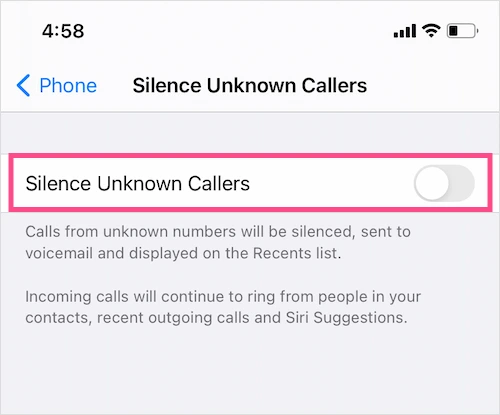 How to Turn Off Silenced Calls on iPhone