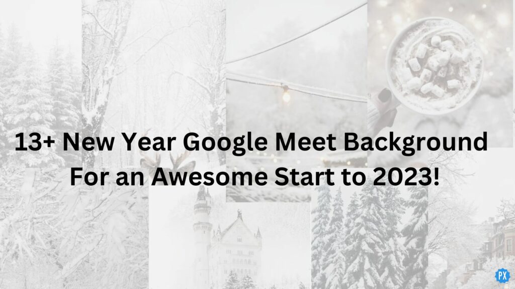 new year google meet background