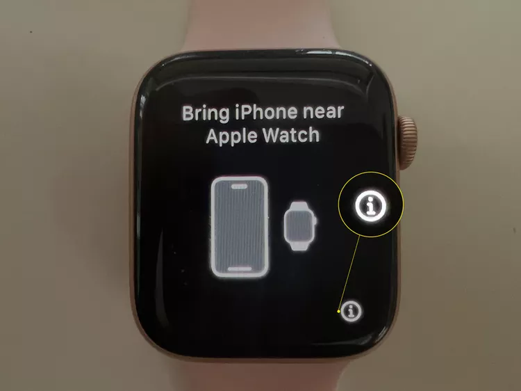 What is The i Icon on Apple Watch?