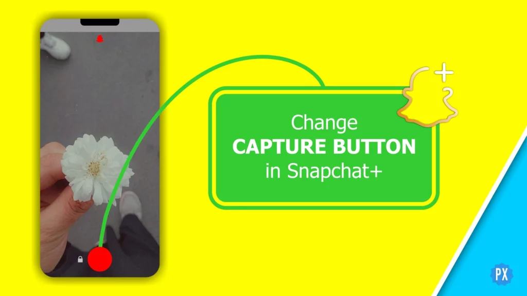 Change Capture Button in Snapchat Plus