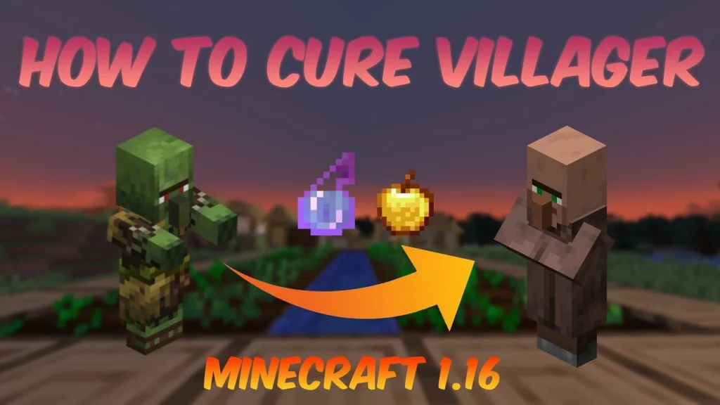 Cure The Zombie Villagers In Minecraft