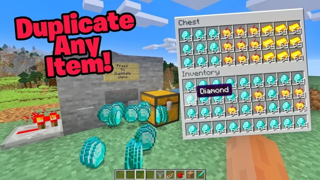 How To Duplicate Items In Minecraft