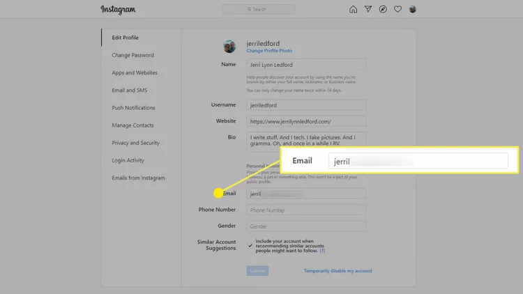 Steps: How to Change Email on Instagram Using Desktop?